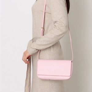 Furla Soft Pink Crossbody Bag, EUC